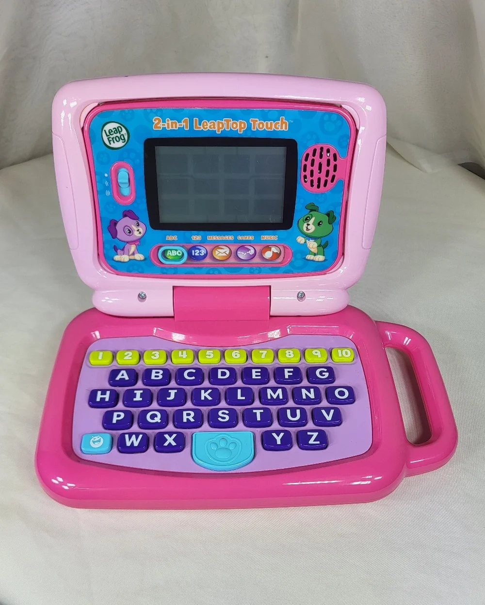Leap Frog 2 In 1 Leaptop Touch Learning System Educational Toy